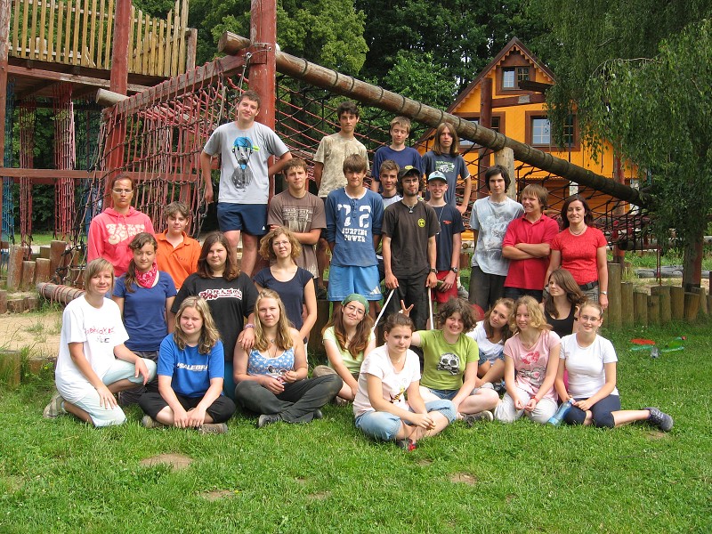 8.AB - škola v přírodě Březová u Třebíče 18. - 22..6.2012