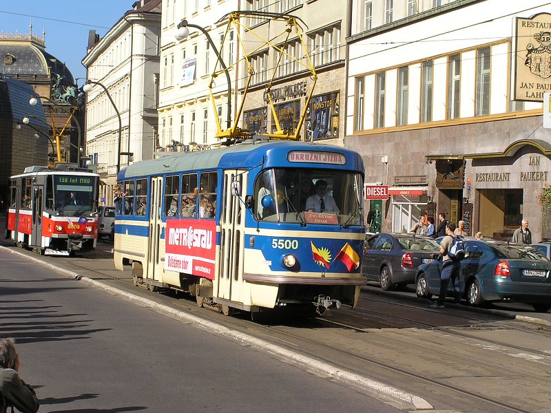 130 let MHD v Praze (fotografie z 18.9.2005)