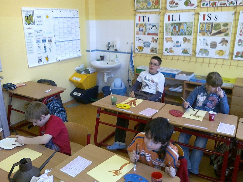 Den Země v třídě SII v dubnu 2010