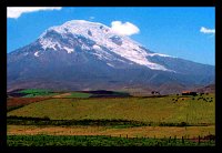 Nejvyšší hora Ekvádoru - Chimborazo (6310 m n. m.)